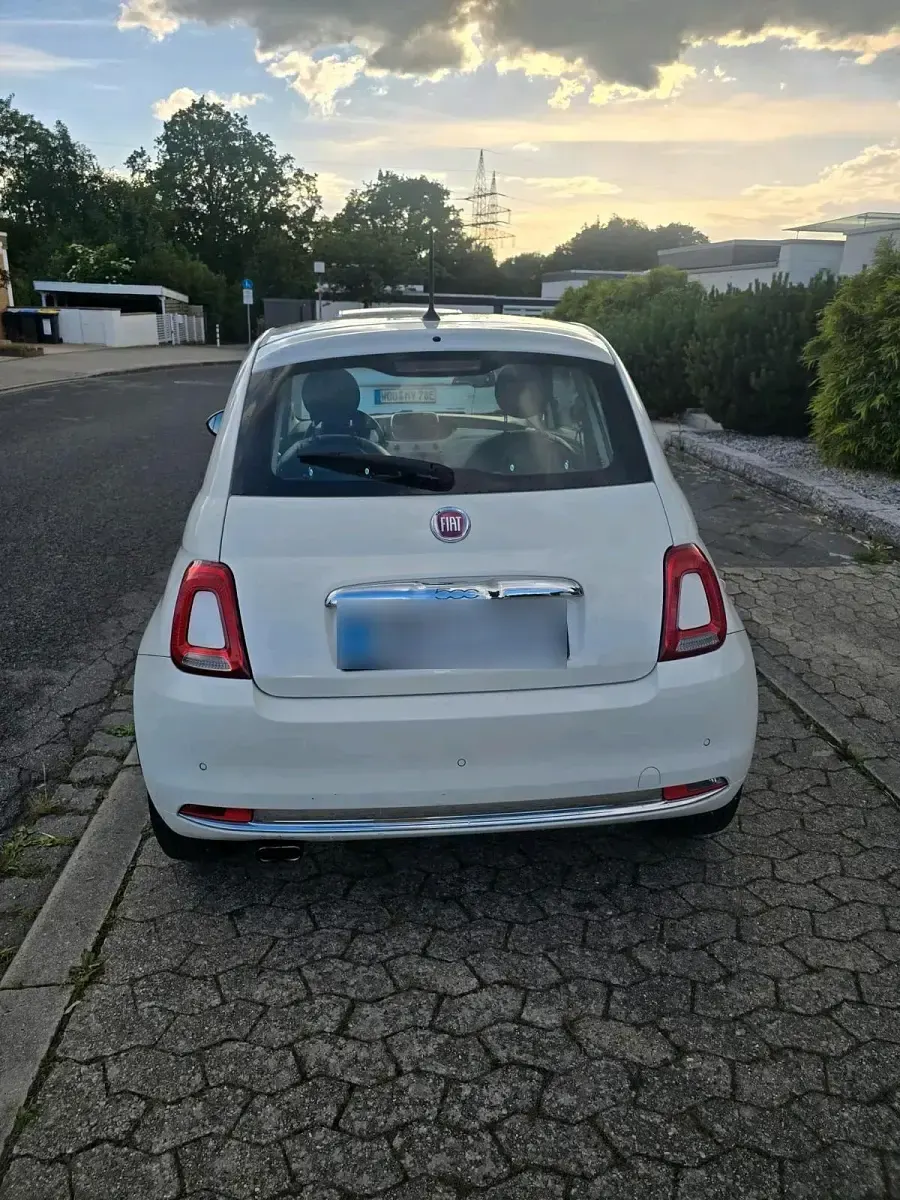 Gebraucht Fiat 500 86 PS (63 kW) 2016 Weiß Kleinwagen