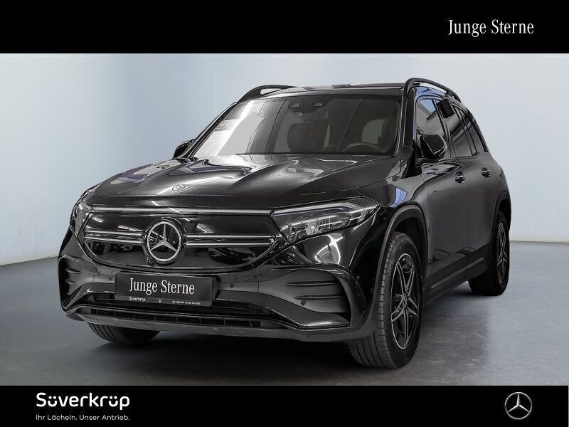 Schwarzlack kosmosschwarz Gebraucht 2023 Mercedes EQB250 AMG SUV | 38.950 € (Fairer Preis) - Bild 1/4