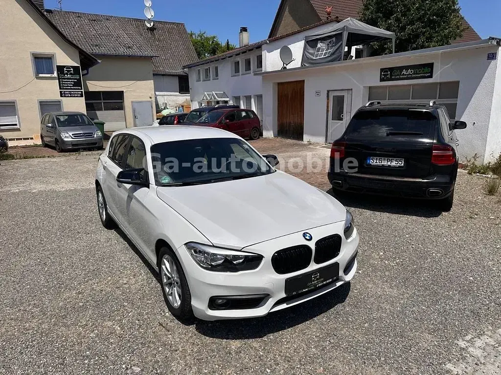 Gebraucht BMW 116 Advantage 116 PS (85 kW) 2017 Weiß Kleinwagen