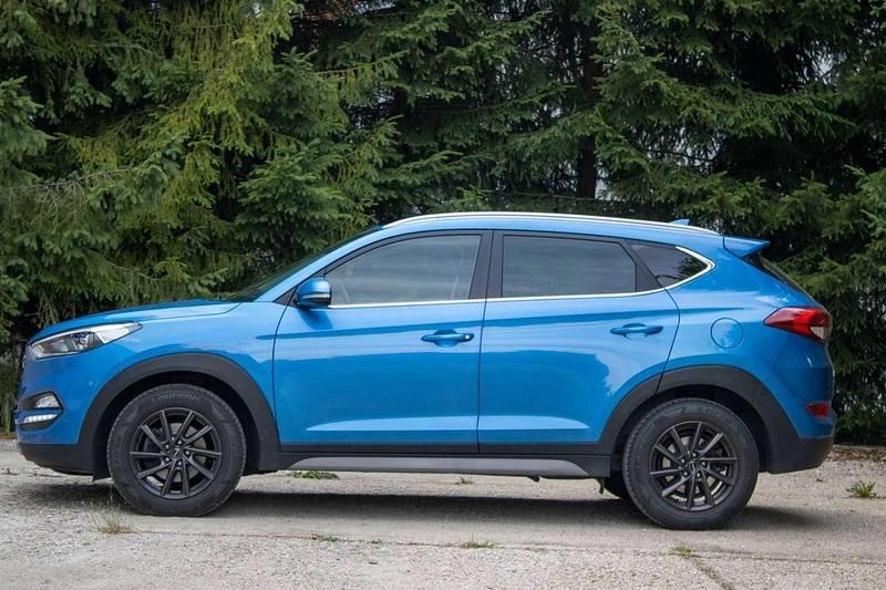 Gebraucht Hyundai Tucson Trend 177 PS (130 kW) 2017 Blau SUV