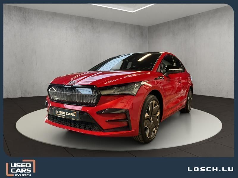 Rot Gebraucht 2023 Skoda Enyaq iV RS SUV | 44.990 € (Fairer Preis) - Bild 1/4