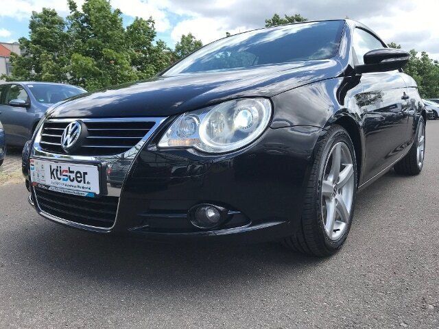 Gebraucht VW Eos Edition 122 PS (89 kW) 2009 Schwarz Cabrio