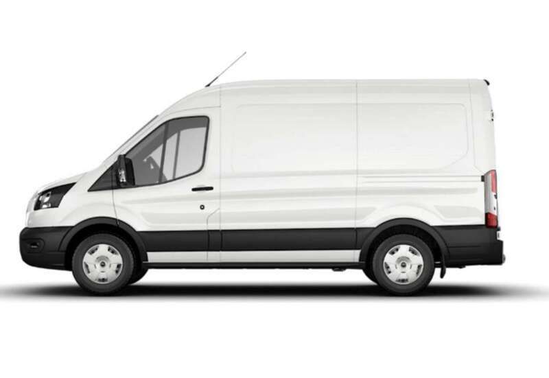 Frozen white Neu 2025 Ford Transit Trend Van / Kleinbus | 32.155 € (Superpreis) - Bild 1/2