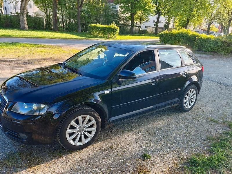 Gebraucht Audi A3 Sportback S-Line 170 PS (125 kW) 2007 Schwarz Kleinwagen