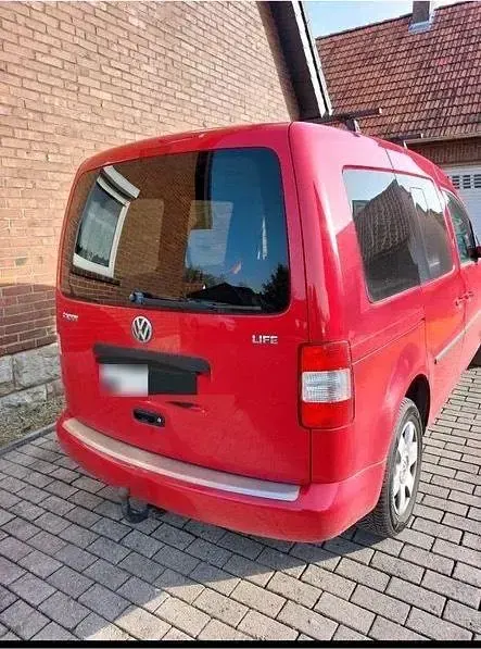 Gebraucht VW Caddy 80 PS (58 kW) 2008 Rot Van / Kleinbus