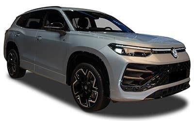 Pure white (weiss) Neu 2025 VW Tayron Elegance SUV | 58.315 € - Bild 1/4