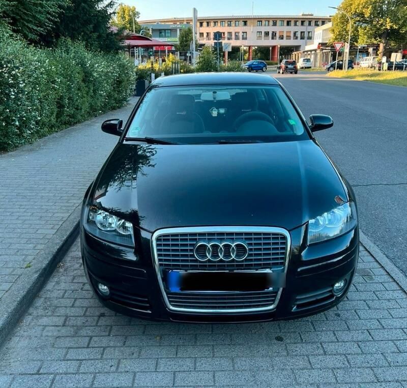 Schwarz Gebraucht 2008 Audi A3 Sportback Limousine | 6.350 € (Fairer Preis) - Bild 1/4