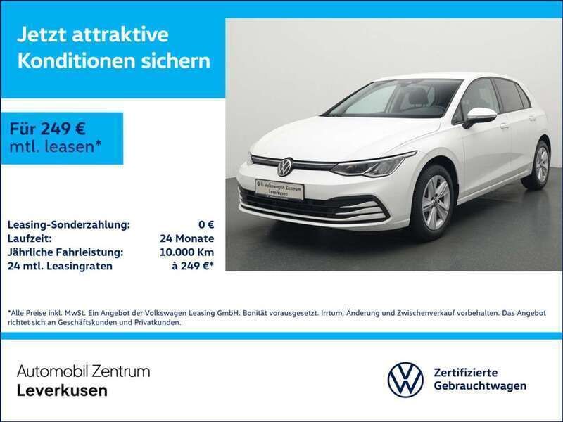 Schwarz Gebraucht 2024 VW Golf VIII Life Limousine | 24.980 € (Fairer Preis) - Bild 1/3