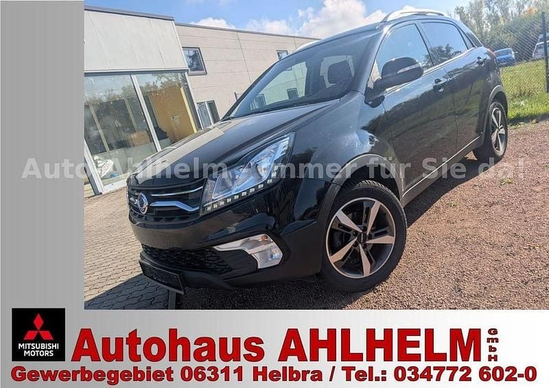 Schwarz Gebraucht 2018 Ssangyong (KGM) Korando Sapphire SUV | 13.350 € - Bild 1/4