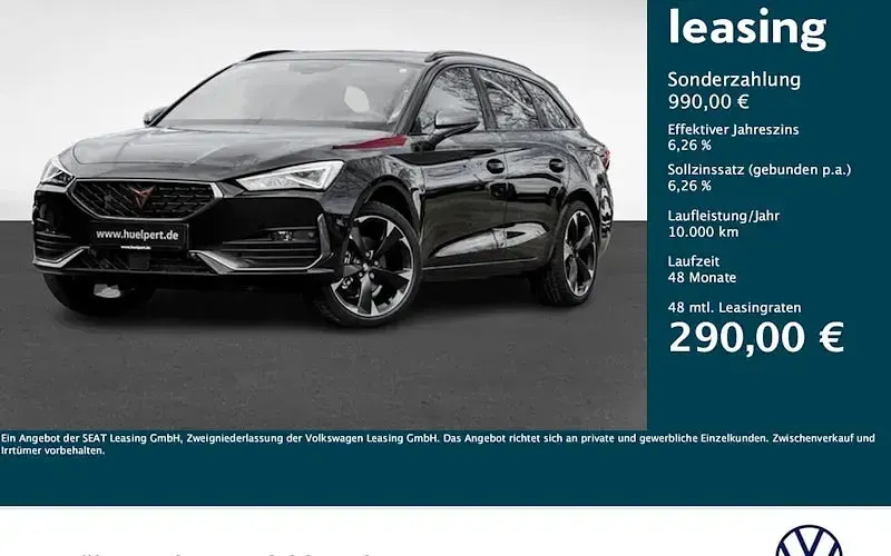 Gebraucht Cupra Leon 150 PS (110 kW) 2023 Schwarz Kombi