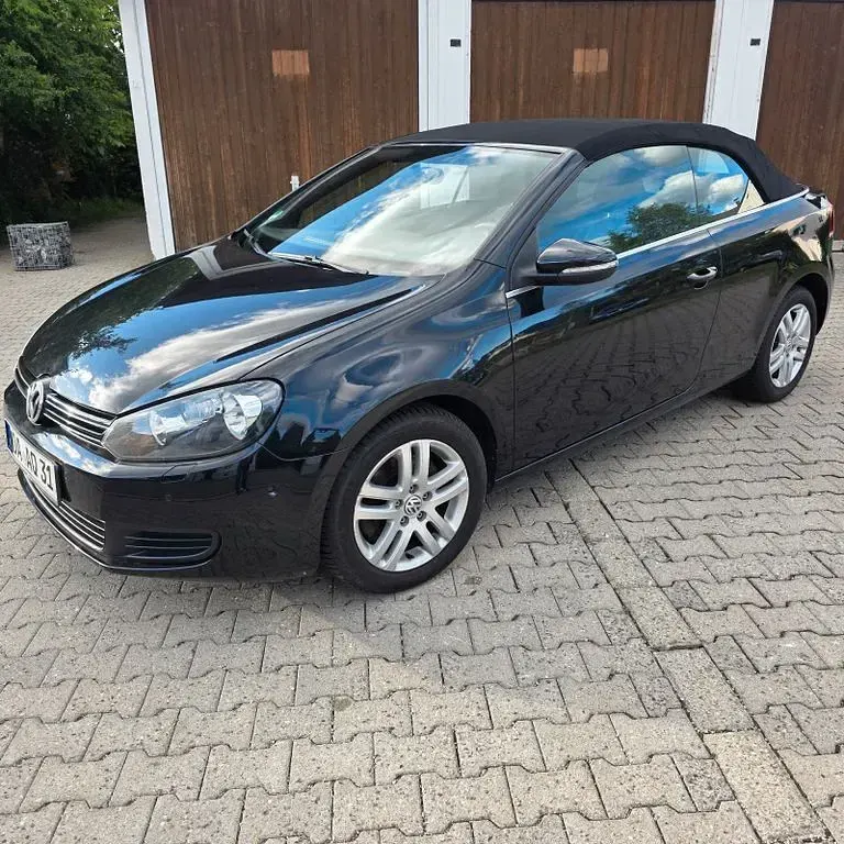 Gebraucht VW Golf Cabriolet 160 PS (117 kW) 2012 Schwarz Cabrio