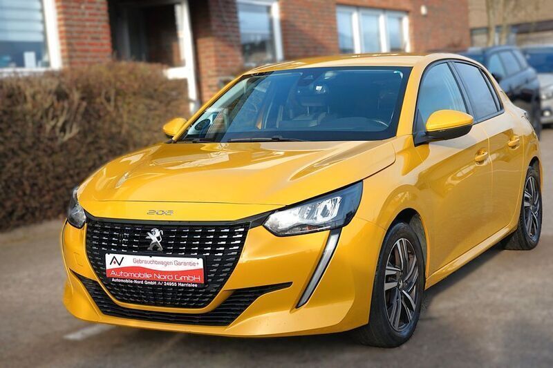 Lack gelb faro/typ aussenverkl Gebraucht 2021 Peugeot 208 Allure Kleinwagen | 10.600 € (Guter Preis) - Bild 1/4