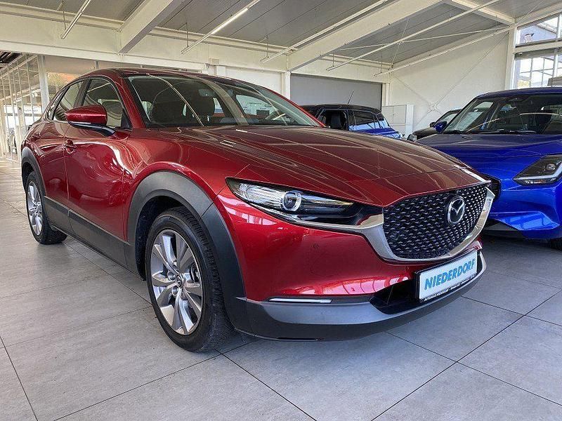 Soul red crystal m Gebraucht 2020 Mazda CX-30 Active SUV | 23.400 € (Fairer Preis) - Bild 1/4