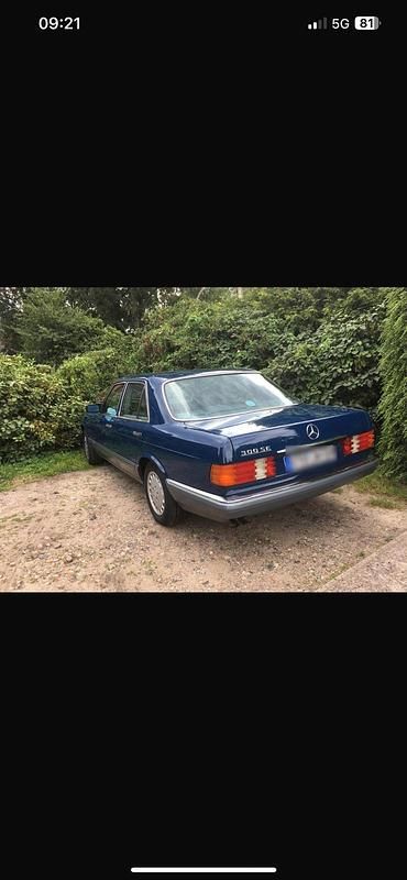 Second-hand Mercedes S300 SE 188 CP (138 kW) 1988 Albastru Berlinǎ