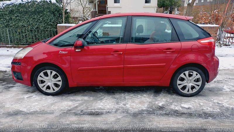 Gebraucht Citroën C4 Picasso Tendance 109 PS (80 kW) 2008 Rot Van / Kleinbus