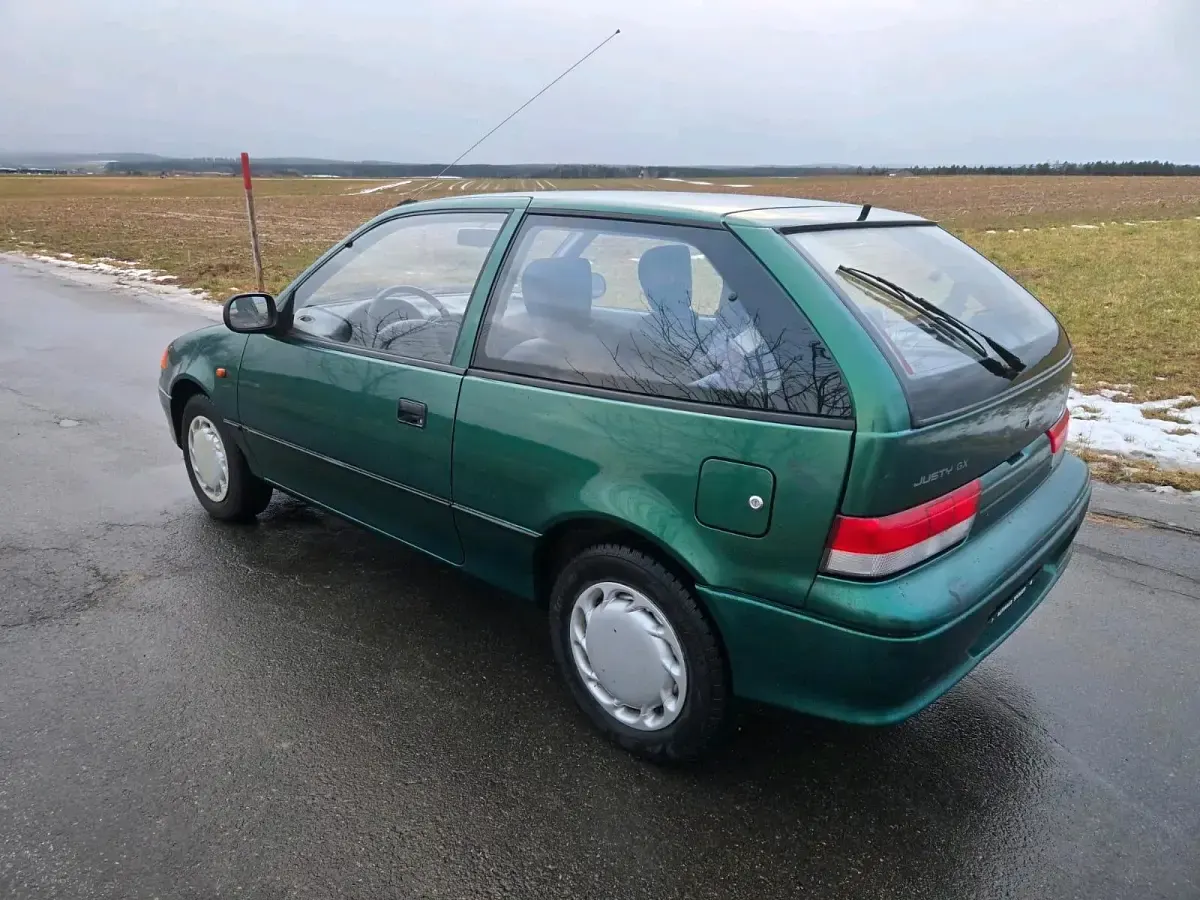 Gebraucht Subaru Justy 68 PS (50 kW) 2000 Grün Kleinwagen
