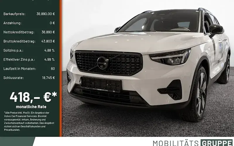Neu Volvo XC40 Plus 163 PS (119 kW) 2025 Weiß SUV
