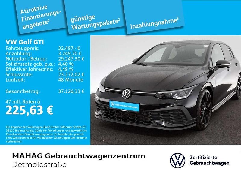 Schwarz Gebraucht 2023 VW Golf VIII GTI Clubsport Limousine | 32.497 € (Guter Preis) - Bild 1/2