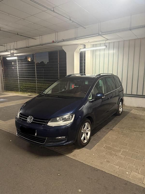 Gebraucht VW Sharan 140 PS (102 kW) 2010 Blau Van / Kleinbus