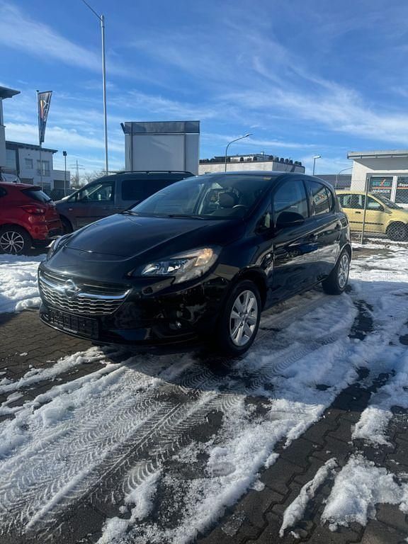 Schwarz Gebraucht 2016 Opel Corsa Limousine | 6.900 € (Fairer Preis) - Bild 1/4