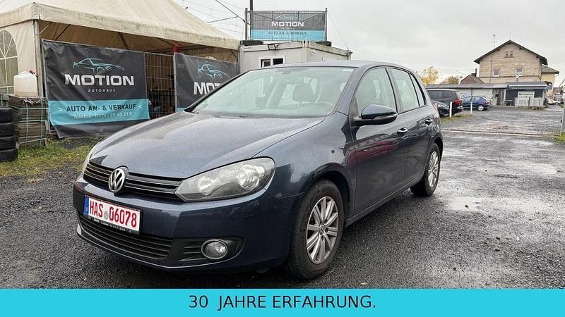 Blau Gebraucht 2012 VW Golf VI Move Limousine | 3.780 € (Superpreis) - Bild 1/4