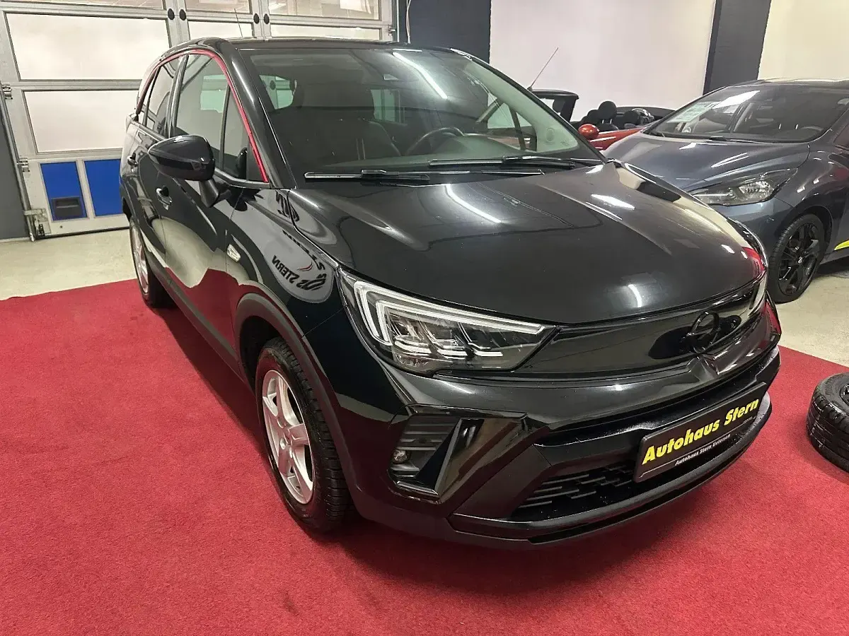 Gebraucht Opel Crossland GS Line 120 PS (88 kW) 2022 Schwarz SUV