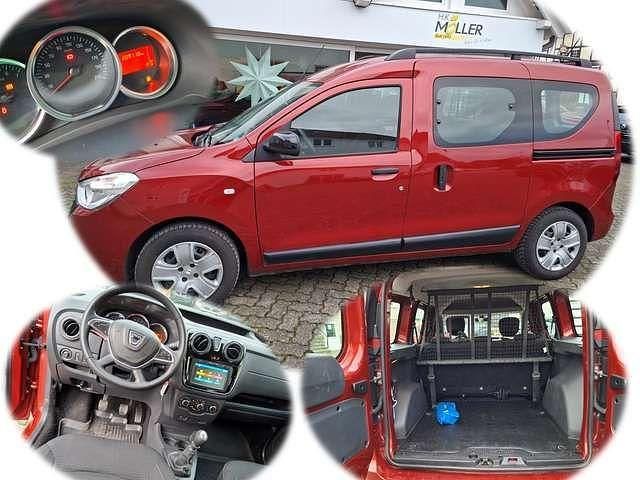 Fusionrot Gebraucht 2020 Dacia Dokker Comfort Van / Kleinbus | 8.990 € (Teuer) - Bild 1/4