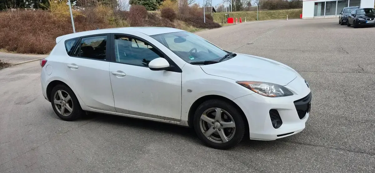 Usata Mazda 3 150 CV (110 kW) 2012 Bianco Utilitaria