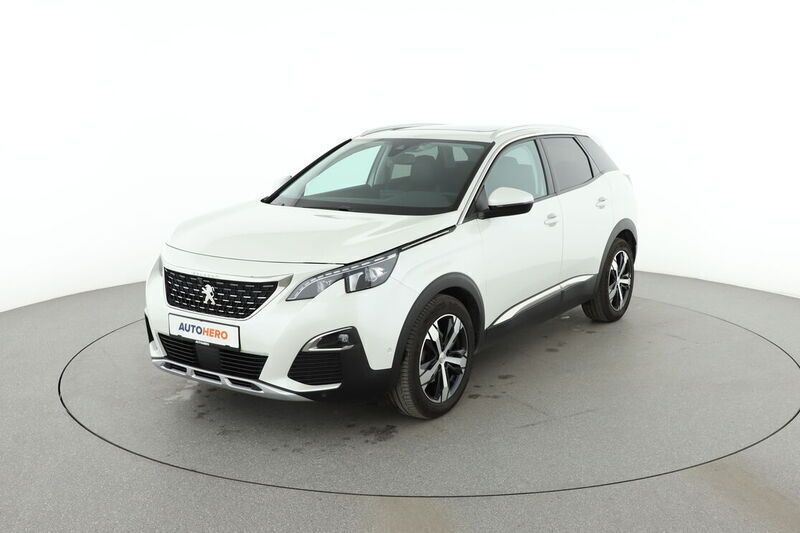 Weiß Gebraucht 2018 Peugeot 3008 Allure SUV | 21.530 € (Fairer Preis) - Bild 1/4