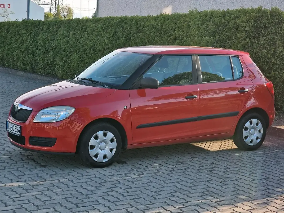 Gebraucht Skoda Fabia 86 PS (63 kW) 2010 Rot Limousine