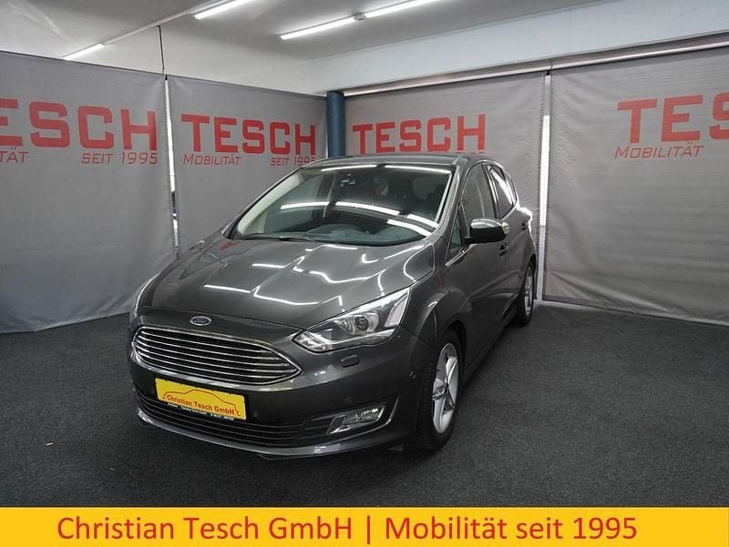 Grau Gebraucht 2018 Ford C-MAX Titanium Van / Kleinbus | 14.990 € (Fairer Preis) - Bild 1/3