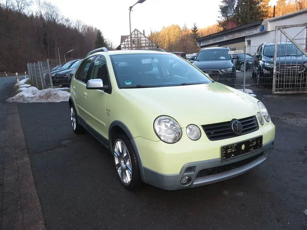 Brugt VW Polo Cross 75 HK (55 kW) 2005 Gul Hatchback