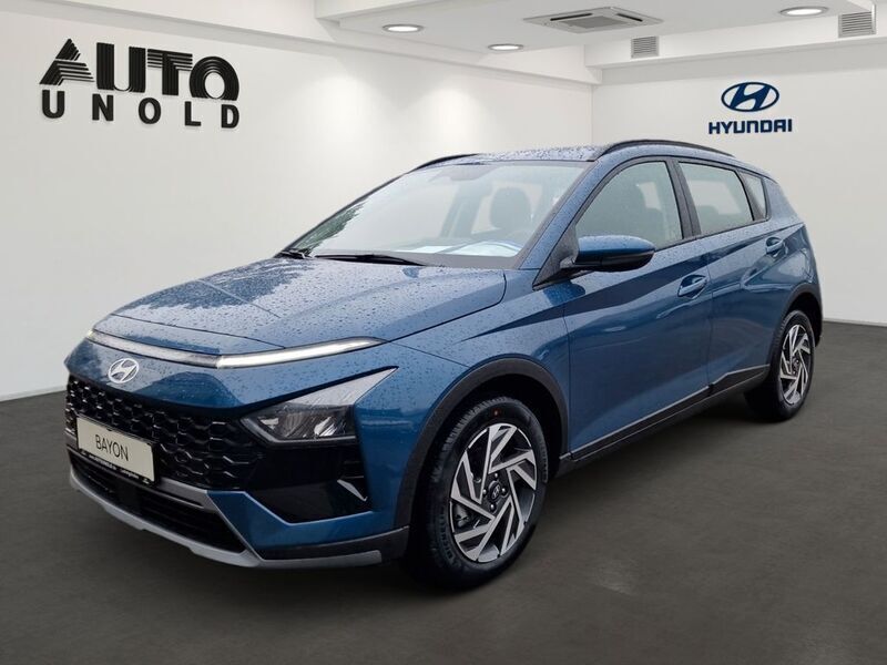 Vibrant blue Gebraucht 2024 Hyundai Bayon Comfort SUV | 23.990 € (Fairer Preis) - Bild 1/4