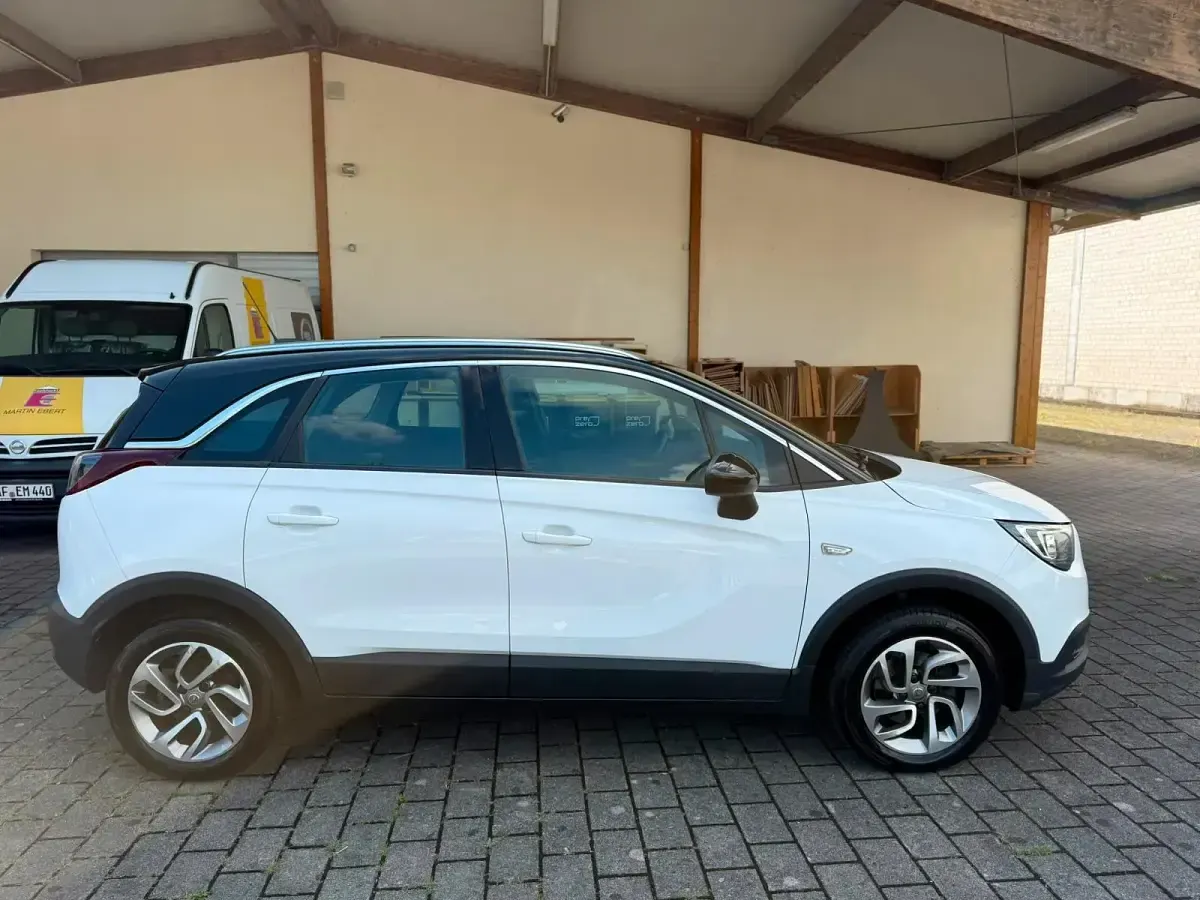 Gebraucht Opel Crossland X Innovation 110 PS (80 kW) 2018 Weiß SUV