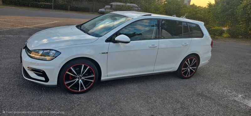 Weiß Gebraucht 2019 VW Golf VII R-line Kombi | 14.900 € (Fairer Preis) - Bild 1/4