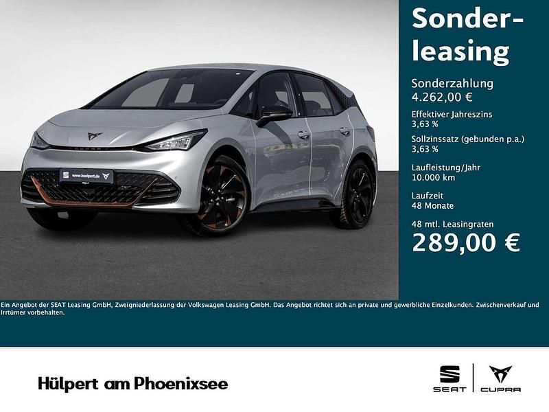 Geyser silver metallic Gebraucht 2025 Cupra Born Kleinwagen | 35.888 € (Superpreis) - Bild 1/4