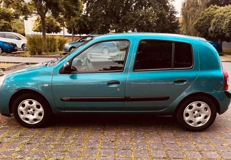 Gebraucht Renault Clio II 75 PS (55 kW) 2005 Grün Kleinwagen
