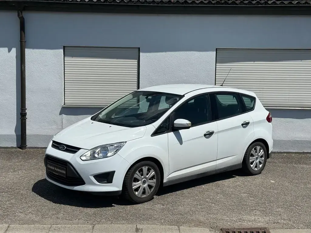 Gebraucht Ford C-MAX Ambiente 101 PS (74 kW) 2013 Weiß Van / Kleinbus