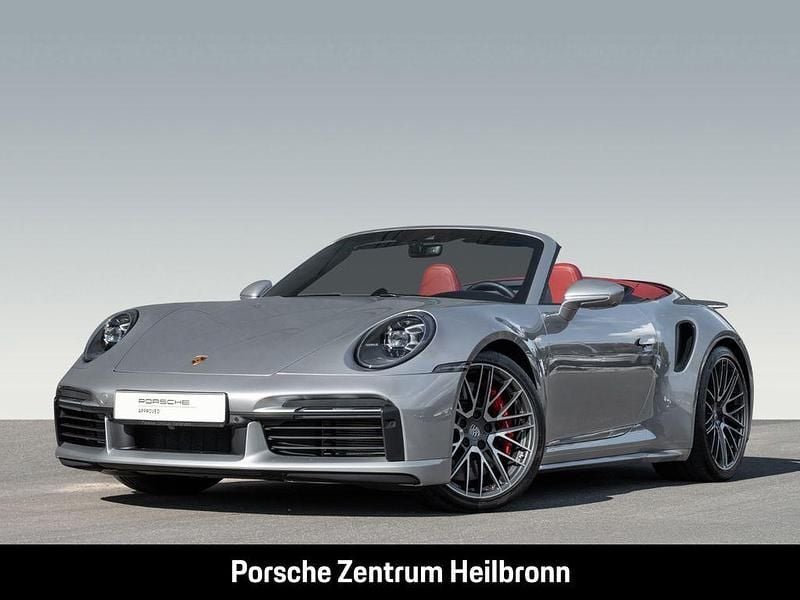 Silber Gebraucht 2022 Porsche 911 Turbo Cabriolet Cabrio | 209.900 € (Teuer) - Bild 1/4