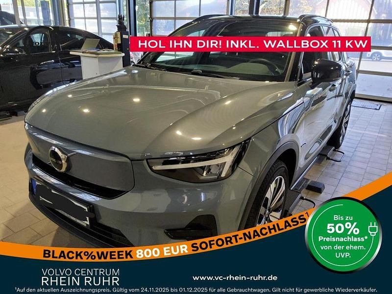 Grau thunder grey / metallic Gebraucht 2022 Volvo XC40 Plus SUV | 30.950 € (Fairer Preis) - Bild 1/3