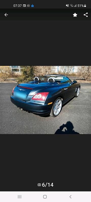 Gebraucht Chrysler Crossfire 218 PS (160 kW) 2006 Grau Cabrio