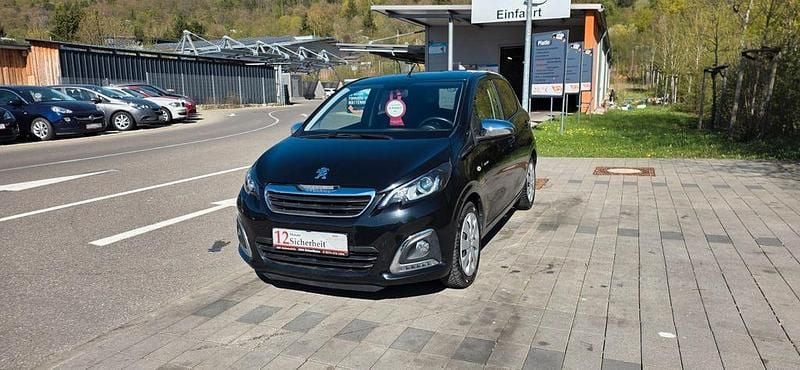 Gebraucht Peugeot 108 Style 72 PS (52 kW) 2020 Schwarz Limousine