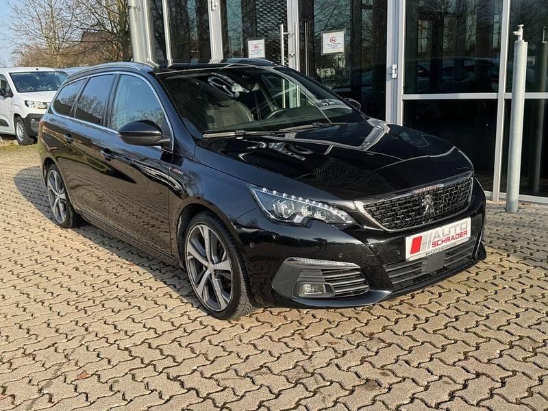 Gebraucht Peugeot 308 SW GT-line 131 PS (96 kW) 2019 Schwarz Kombi