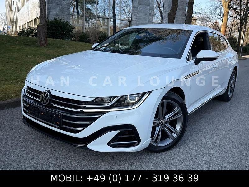 Gebraucht VW Arteon R-line 200 PS (147 kW) 2021 Weiß Limousine