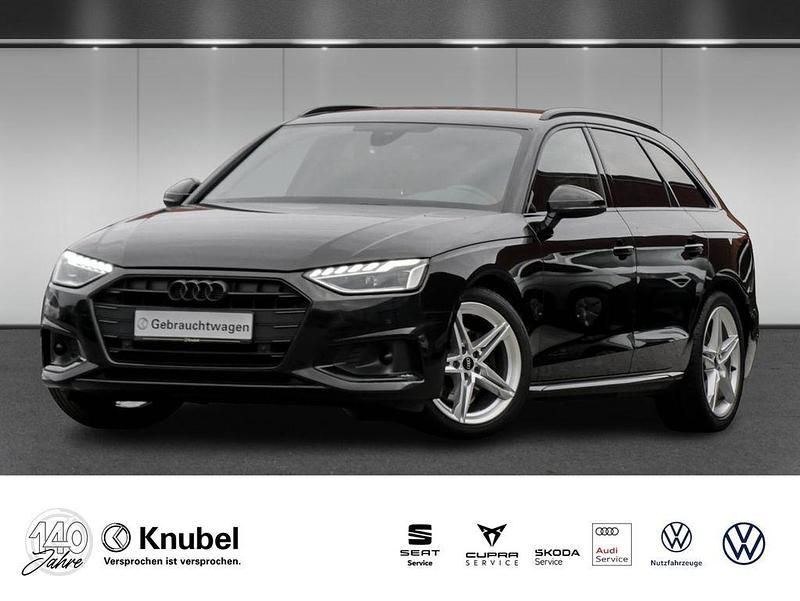 Schwarz Gebraucht 2022 Audi A4 Advanced Plus Kombi | 27.880 € (Teuer) - Bild 1/4
