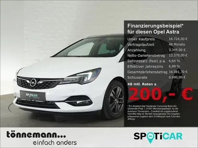 Gebraucht Opel Astra Design & Tech 145 PS (106 kW) 2022 Kleinwagen