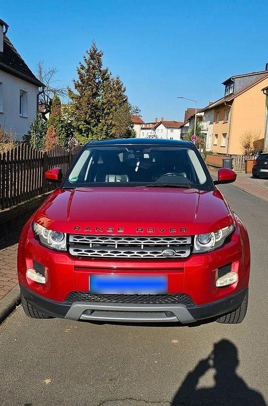 Gebraucht Land Rover Range Rover evoque Dynamic 150 PS (110 kW) 2014 Rot SUV