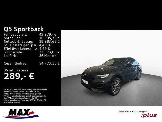 Gebraucht Audi Q5 Sportback Advanced 299 PS (219 kW) 2025 Manhattangrau metallic (metallic) SUV