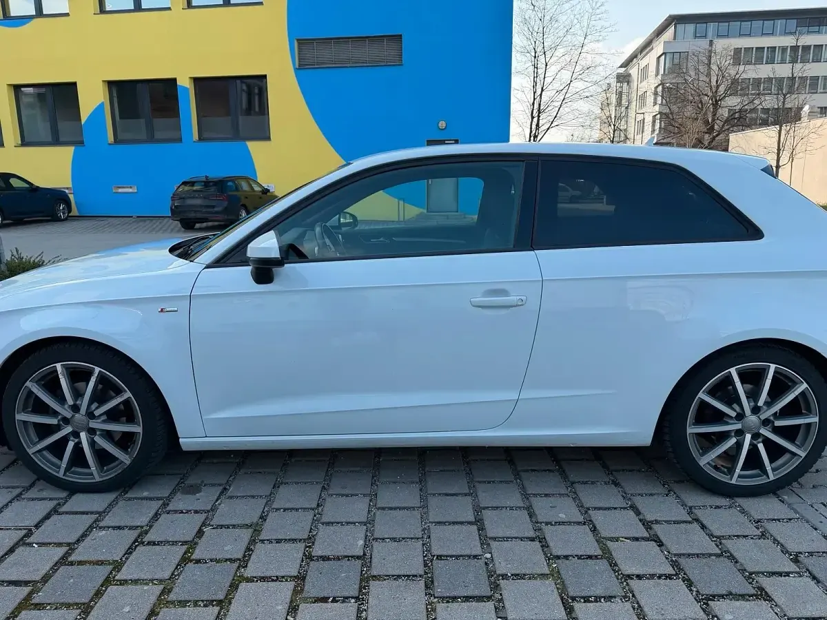 Gebraucht Audi A3 S-Line 150 PS (110 kW) 2017 Weiß Coupé