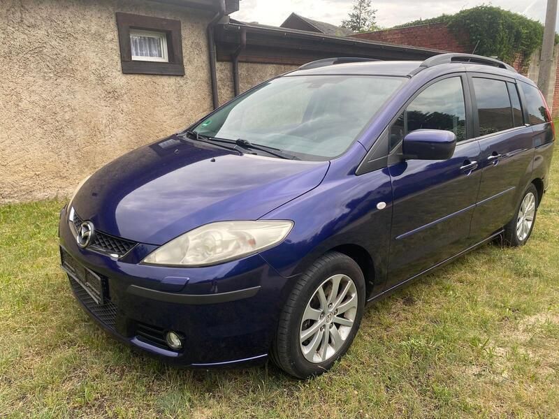Blau Gebraucht 2006 Mazda 5 Van / Kleinbus | 750 € (Superpreis) - Bild 1/4